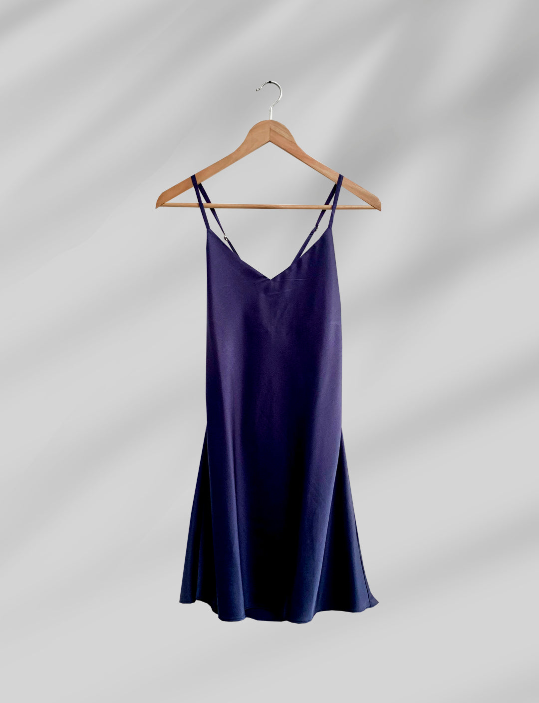 SLIP DRESS SILK SPANDEX FEMALE LUXURY UNDERWEAR NAVY BLUE Les Objets Sublimes SLIP DRESS SILK SPANDEX FEMALE LUXURY UNDERWEAR NAVY BLUE Les Objets Sublimes