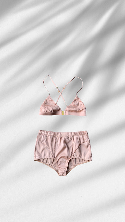 SILK BRIEF IN IVORY
